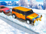 Snow Plough Jeep Riding